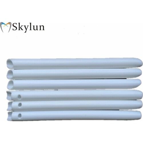 100x Dental Evacuator Tips Strong aspirator tube strong straw S-type head aspirator tube Oral supplies dental material SL405