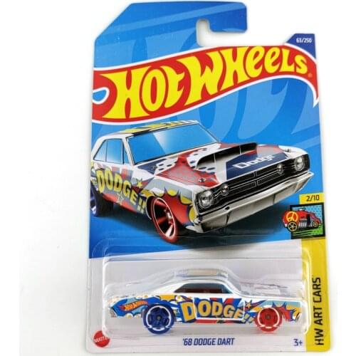 2020-70 Hot Wheels 1:64 Car 68 DODGE DART Metal Diecast Model Car Kids Toys Gift