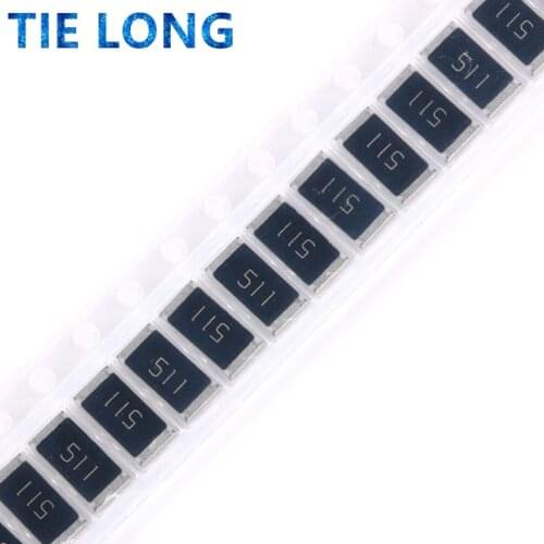 50 pcs SMD Chip Resistor 2512 1W 510R 510 ohm 511 5