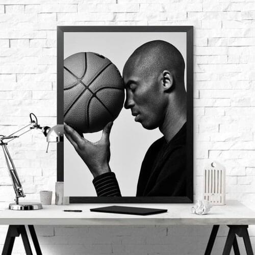 5D DIY Diamond Painting Basketball Kobe Square/Circle Embroidery Cross Stitch Mosaic Wall Painting Picture Home Decoration Gift