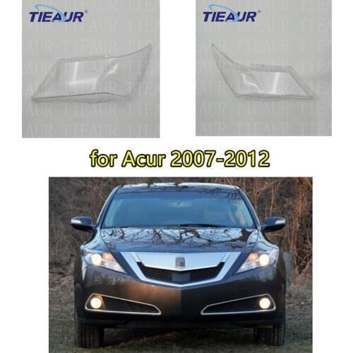 Car Auto Headlight Transparent Lens Glass Cover for Acur 2012 2011 2010 2009 2008 2007 Headlamp Shell Lampshade Replacement DIY
