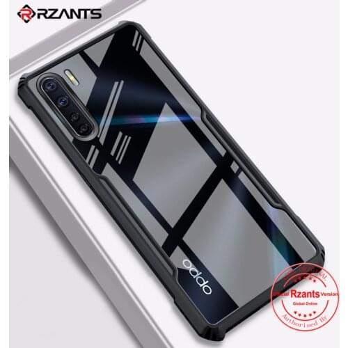 Rzants For OPPO A91 Reno 3 Reno 4 4 Pro OPPO Reno 5 5 Pro Case Hard [Blade] Shockproof Slim Crystal Clear Cover funda Casing
