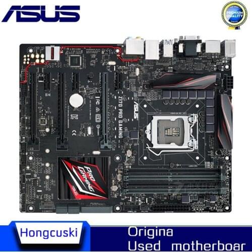 For ASUS Z170 PRO GAMING original motherboard Socket LGA1151 DDR4 Z170 Desktop Motherboard