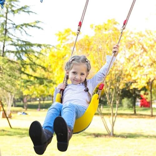 Indoor Patio Swing Set Durable Thick Soft Board Swing Fitness Yard Swing For Kids Adults Garden Outdoor Swing Seat