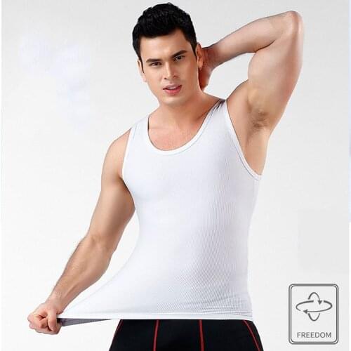 Mens Running Vest Sleeveless Underwear Cycling Vest Layer Quick Dry Sports Running Fitness Undershirts Breathable fitness tops