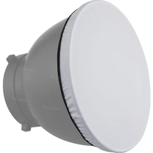 Haoge 8" 210mm Soft White Diffuser Sock for Studio Strobe Reflector