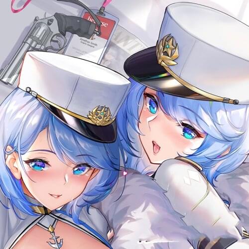 Original Bilan Hangxian Azur Lane Northen Parliament SSR Chapayev Dakimakura Body Pillow Case Japanese Anime Pillow Cover