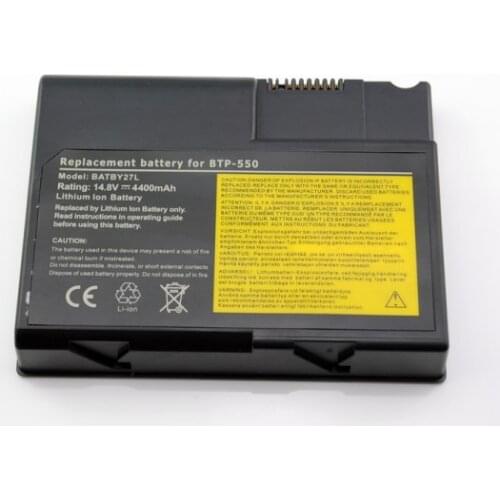 UGB genuine Replacement ACER BATBY27L BTP-550P TravelMate 270 530 8-cells Laptop Battery