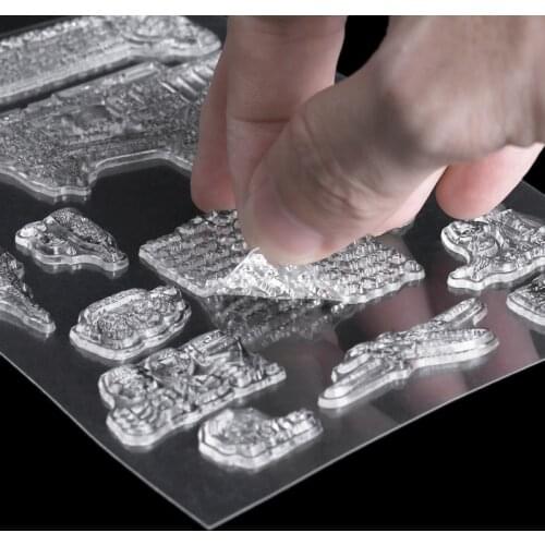 Tower of London Transparent Silicone Clear Stamp Cling Diary DIY Scrapbooking D2TD