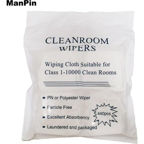 440pcs/bag Clean Wipers Mobile Phone Computer Cleaning LCD Touch Screen Display Tempered Glass Dust Remove Repair Tools 4X4 inch