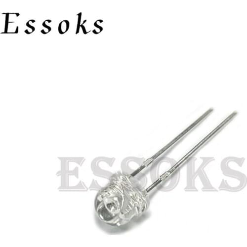 50PCS 5mm Straw Hat LED Diode Super Bright White F5 Light Emitting Diode Red Yellow Green Blue Warm Cool Orange Pink UV Purple