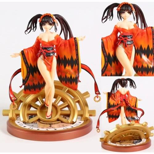 Date A Live Tokisaki Kurumi Yukata Ver. 1/7 Scale Figurine Made of PVC Finished Painted Figure