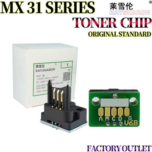 Toner Chip For Use in Sharp MX-31CT MX-2600N 3100N 2601 3101N 4101N 2600 3100 3101 4101