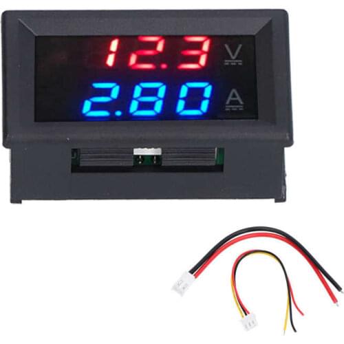 Voltmeter Ammeter Multimeter Panel PCB with Guide Line for Wiring for Circuit Protection