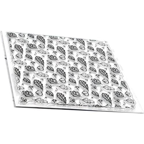 BLOWING LEAVES Clear Stamp /Seal for DIY Scrapbooking/photo Album Decorative Clear Stamp Sheets 2021 New