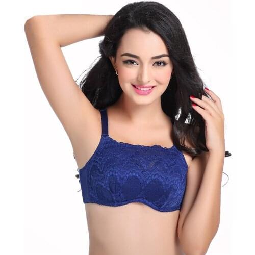 Lady Lace Prosthetic Breast Bra After Breast Surgery Silicone False Breast Bras Underwear Comfortable Bra Adjustable D-1018