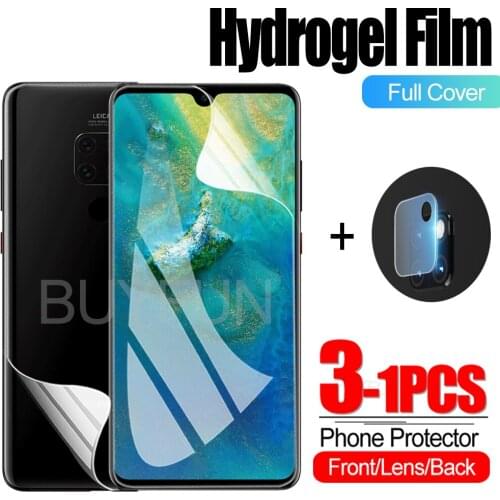 1-3PCS Hydrogel Film Ceramic Tempered Film for Huawei Mate 20 Mate 20 Pro Mate 20 Lite Camera Screen Protector Not Glass