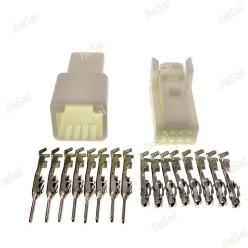 8 Pin 1565804-1 1376352-1 Automotive Rear View Mirror Socket Female Male Connector For Nissan Toyota