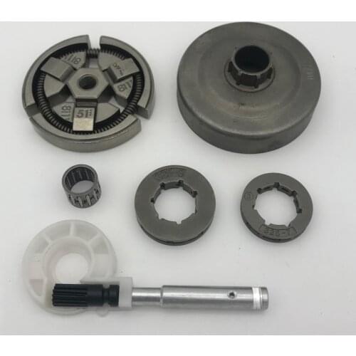 HUNDURE .325" Pitch 8 Tooth Clutch Drum Sprocket Rim Bearing Kit For HUSQVARNA 55 51 50 Chainsaw Replacement Parts
