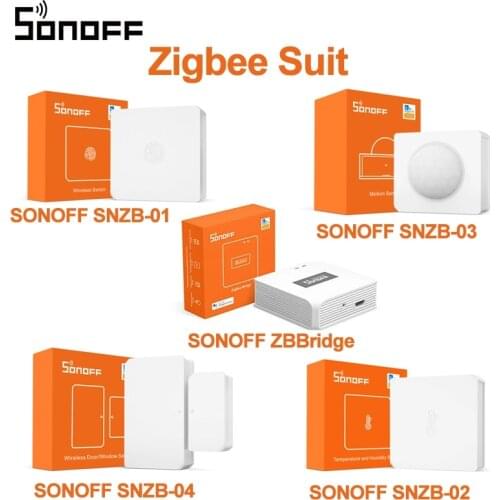 SONOFF Smart ZBBridge Wireless Switch/Motion Sensor/Door/Window Sensor/Temperature Humidity Sensor Smart Home Automation Modules