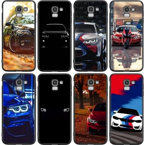 Blue Red Cool Car For Samsung Galaxy J8 J7 Duo J6 J5 Prime J4 Plus J3 J2 Core 2018 2017 2016 Phone Case Cover