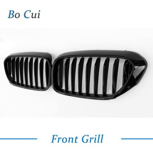 ABS Black Car styling Front Racing Grill Grille for BMW G30 New 5 Series 2017Year Up