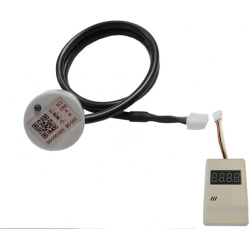 Sensor+display panel Ultrasonic liquid level sensor for over DN32 Water connection detect troubleshoot level measure control