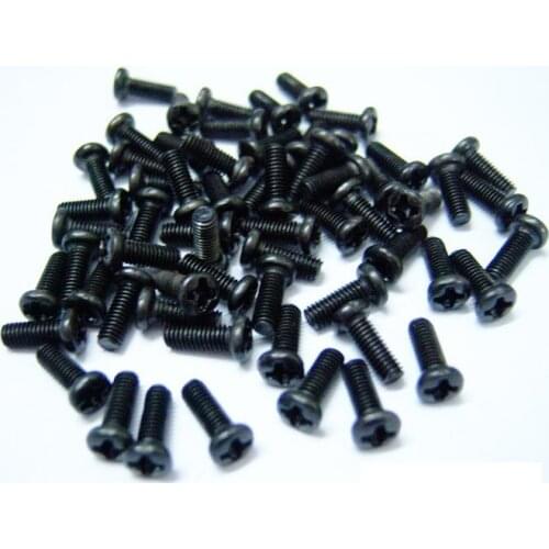F02425 100Pcs M3*8 F450 F550 Flamewheel Cross Motor Screw M3*8mm for Quadcopter Hexacopter Trex 450 V2 Helicopters