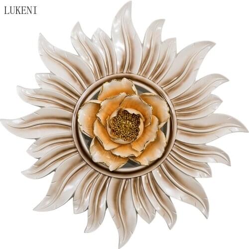 Sofa Background Wall Decoration Pendant European Style Wall Home Porch Wall Creative Sunflower TV Background Wall Decoration