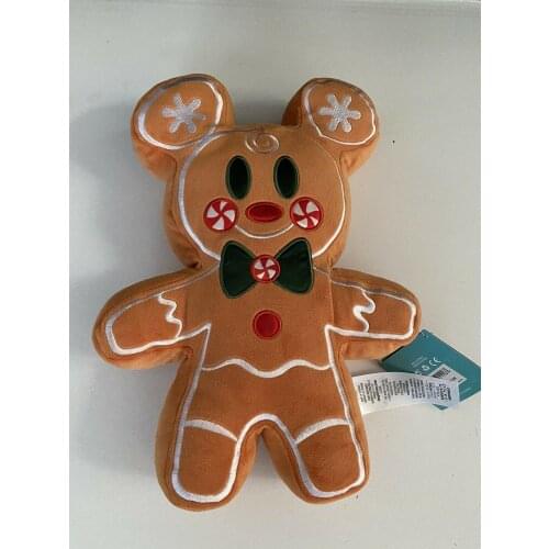 Disney MICKEY MOUSE Gingerbread 30cm Scented Plush Holiday Christmas 2020 NEW