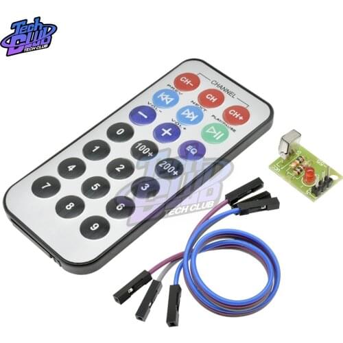 1Set Infrared Remote Control Module Wireless IR Receiver Module DIY Kit HX1838 for Arduino Raspberry Pi