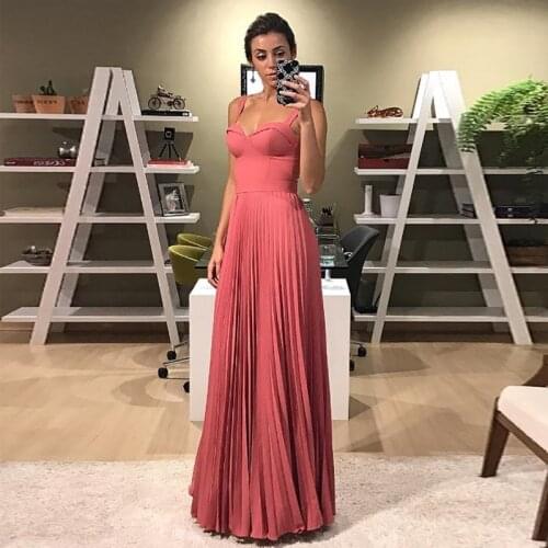 Verngo Red Evening Dress 2020 Party Gown Ruched Elegant Formal Dresses Vintage Side Slit Custom Made Vestidos Elegantes