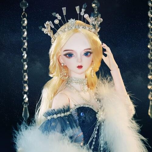 Dream Fairy 1/3 Doll BJD High-end Customized Makeup 62CM Ball Jointed Doll Full Set Exquisite DIY Toy Doll for Girls