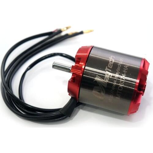 Maytech High Efficiency Brushless Motor 6374 190KV 8mm Shaft Sensored Motor For Cable Camera Electric Skateboard Longboard