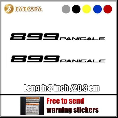 Motorcycle bike Fuel tank Wheels Fairing notebook Luggage helmet MOTO Sticker decals For DUCATI 899 PANIGALE