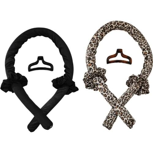 Fancy DIY Curling Hair Tool No Heat Hair Curler Headband Heatless Curling Roller Modeling Hair Accessories for Long Hair