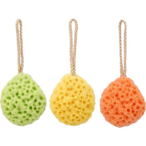 Toddler Baby Shower Exfoliating Body Cleaning Scrubber Infant Kids Bath Brushes Bath Children Massage Sponge Bathing Accessories