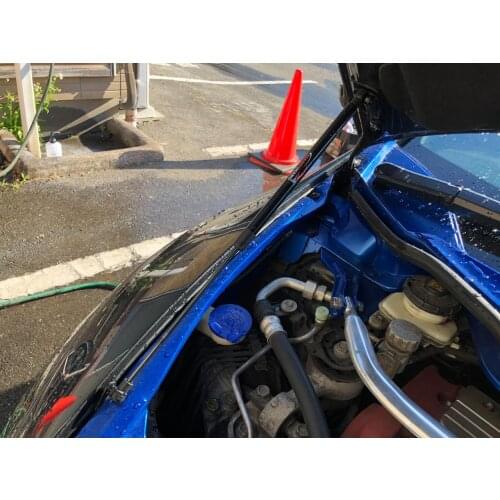 For Honda Civic FN FK hatchback 2005-2011 Front Bonnet Hood Modify Gas Struts Carbon Fiber Spring Damper Lift Support Absorber