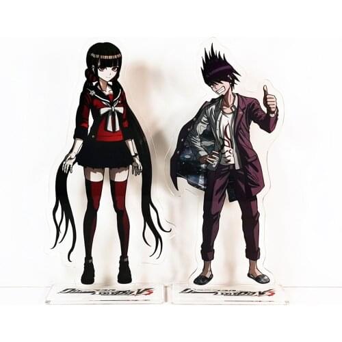 Danganronpa V3 Momota Kaito Harukawa Maki HM acrylic stand figure model plate holder cake topper anime Japan