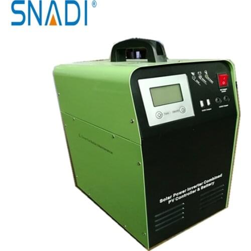 Factory 500W 12V portable solar power system with USB and 12VDC LED light connector