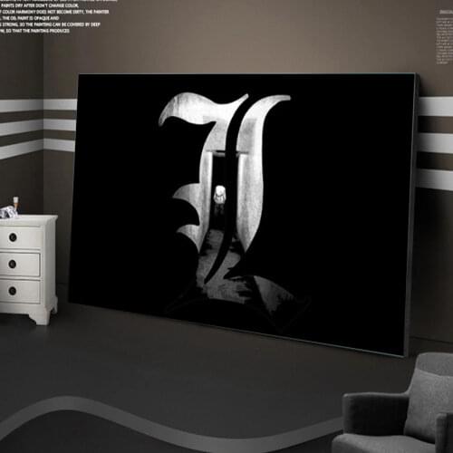 Anime Canvas Painting Poster Home Decoration Movie Death Note Rule Nordic Style Modern Print For Living Room Wall Decor No Frame