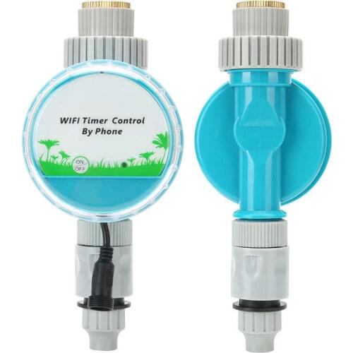 5V WIFI Phone Remote Irrigation Watering Controller Solenoid Valve Controllers For Garden In Family Gardens Roof Gardens Lawns