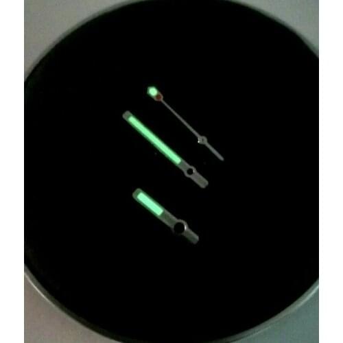 6105 GREEN LUMINOUS HANDS FOR SEIKO 6309 7002 NH35/NH36 7S26 SUBMARINER DIVE WATCH