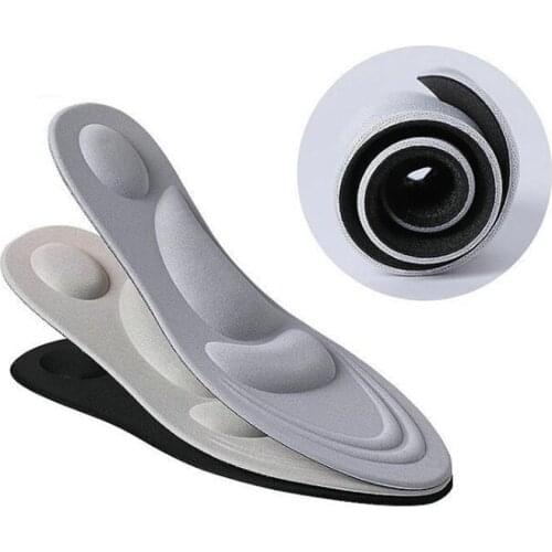 1Pair New Arrival 3D Arch Support Orthotic Massage High Heels Polyester Sponge Anti Pain Shoe Insoles Cushions Insert