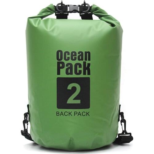 2L Outdoor Waterproof Dry Bag Swimming Kayak Canoe Trekking Boating Storage Pack Drifting Lightweight Phone Pouch