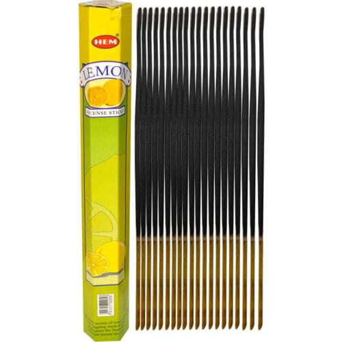 Lemon Scented 20 Stick Incense-Lemon