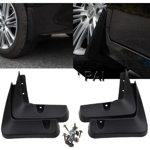 Car mudguard Fit for 2012-2016 LEXUS ES Splash Guards Mud Flaps Fender Mud Flaps Front Rear Black