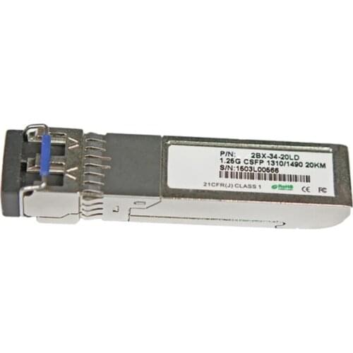 CS-G53-20LI-D 1.25Gbps BIDI CSFP Optical Transceiver 20K m DDM