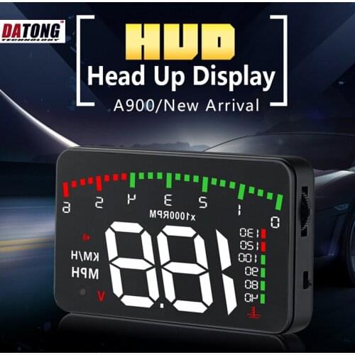 Datong 3.5 A900 HUD Head up Display Car-styling Hud Display Overspeed Warning Windshield Projector Alarm System