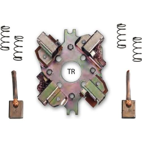 Starter Brush Holder with Carbon Brushes BSX 101 9x16x18 12 Volt Made In Turkey 2 004 004 093, 2 004 336 027